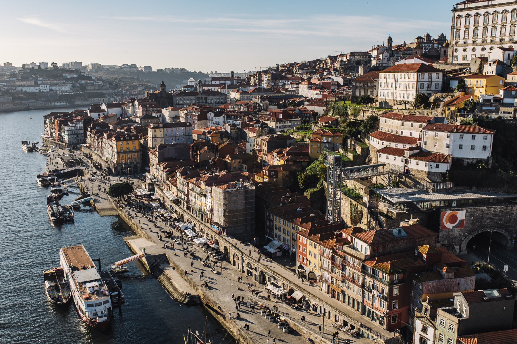 Porto downtown city center